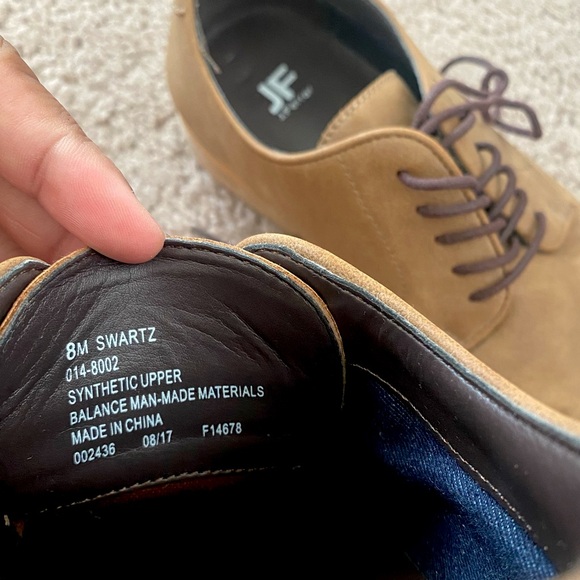 J. Ferrar Swartz Men’s Lace-Up Dress Shoes 👞 - Picture 7 of 7